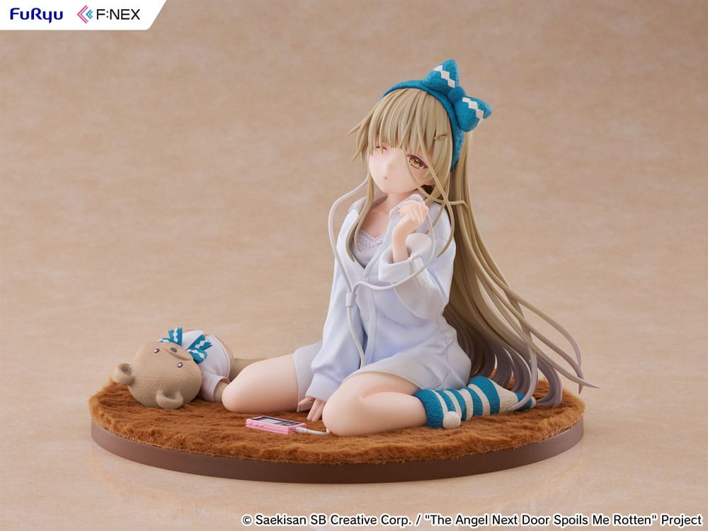 L'ange d'à côté me gâte pourri F:Nex Statue en PVC 1/7 Mahiru Shiina Relax Ver. 14 cm
