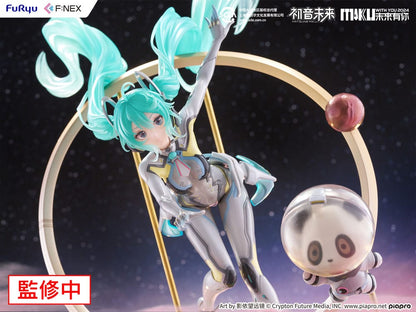 Hatsune Miku F: Nex PVC -statue 1/7 Miku med dig 2024 Ver. 29 cm