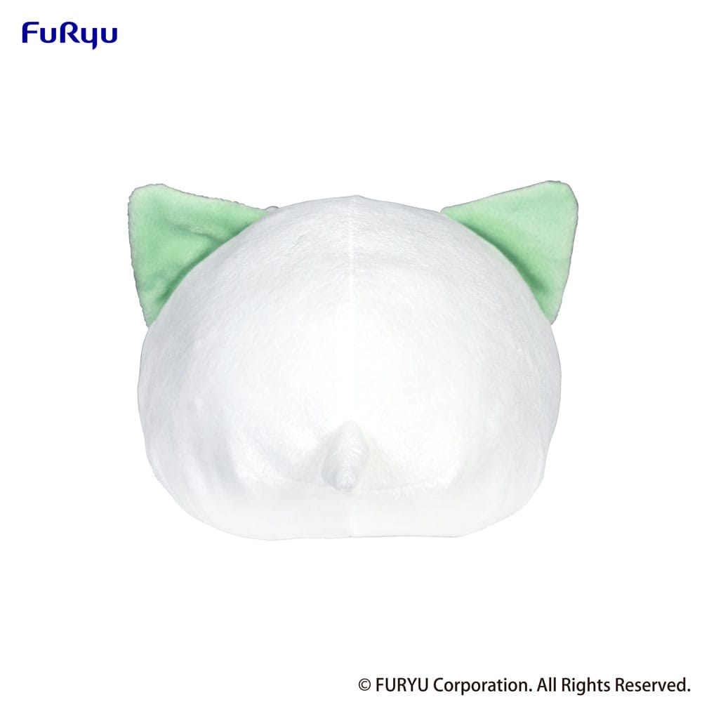 Nemuneko Cat Sig Figure Green 18 cm