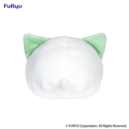 Nemuneko Cat Sig Figure Green 18 cm