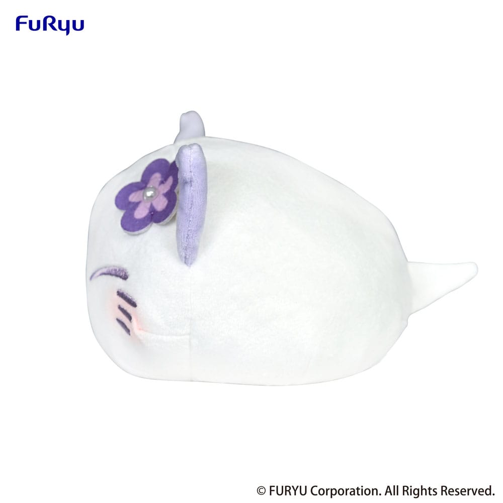 Nemuneko Cat Sig Figure Purple 18 cm