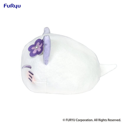 Nemuneko Cat Sig Figure Purple 18 cm