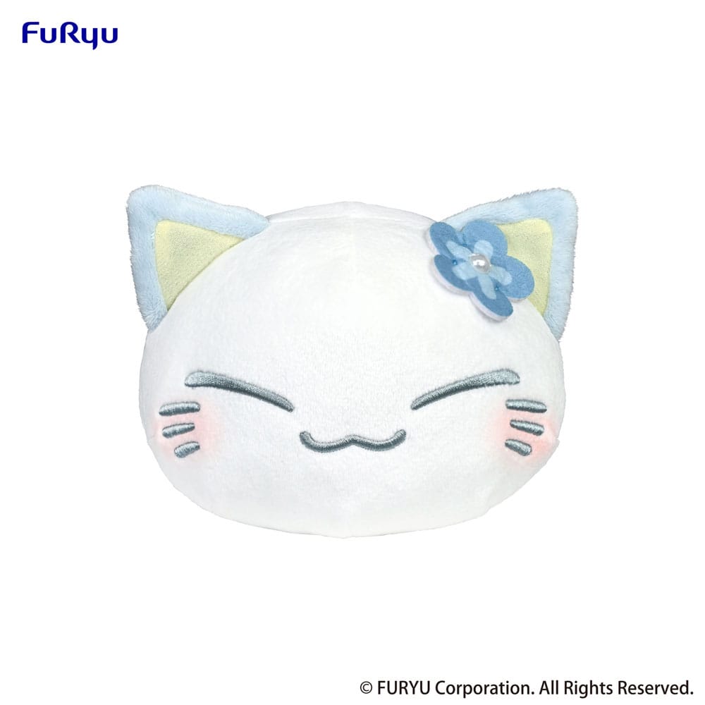 Nemuneko Cat Plush Figur blå 18 cm