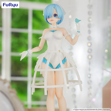 Re: Zero Exceed Creative PVC Statue Rem Cage Dress 22 cm