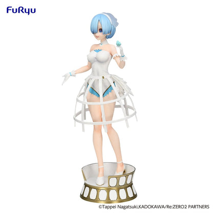 Re: Zero Exceed Creative PVC Statue Rem Cage Dress 22 cm