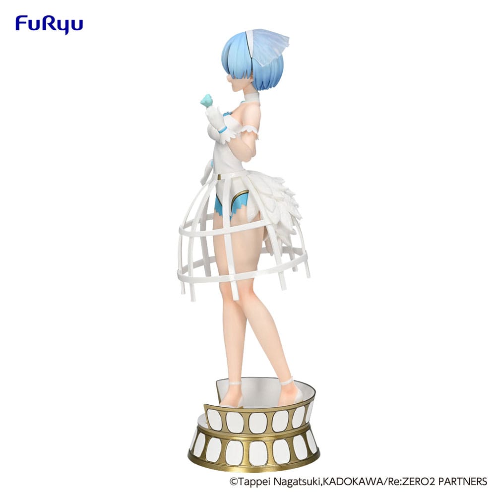 Re: Zero Exceed Creative PVC Statue Rem Cage Dress 22 cm