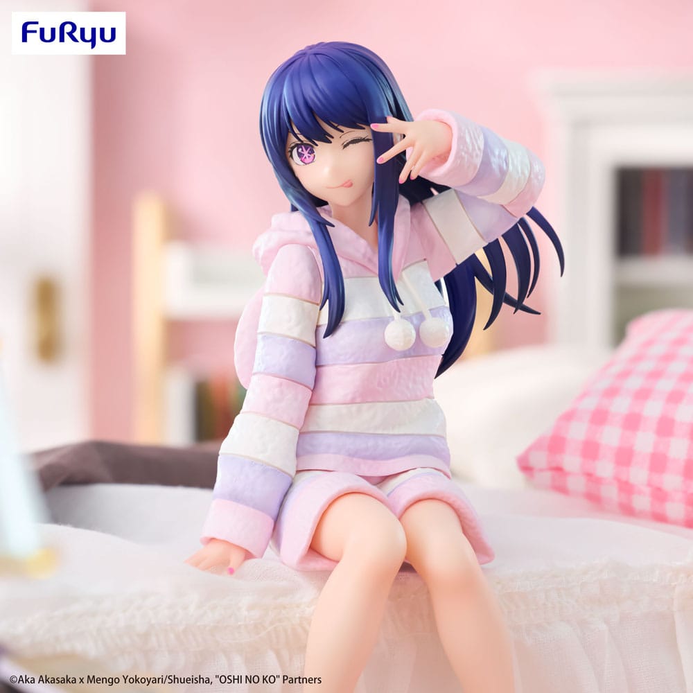 Oshi no ko nudle stopper pvc statue ai ha en god natt! 15 cm
