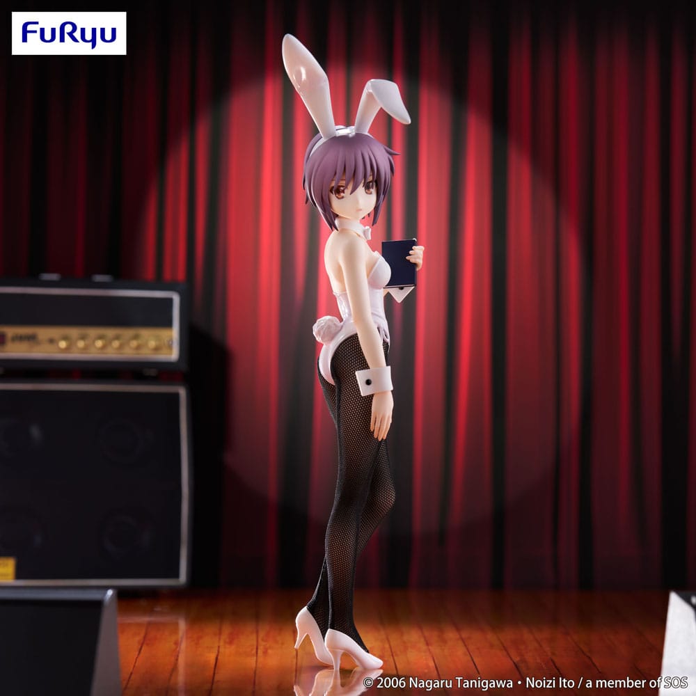La melancolía de Haruhi Suzumiya Bicute Bunnies PVC Statue Yuki Nagato 28 cm