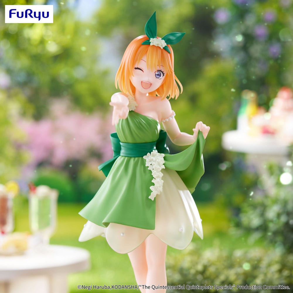 Die typischen Quintuplets Trio-Try-it PVC-Statue Nakano Yotsuba Pastell Kleid ver. 22 cm