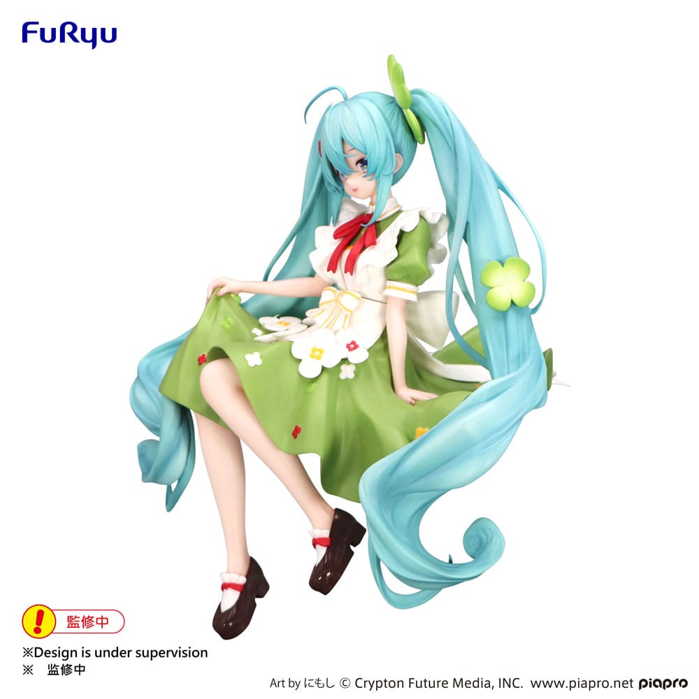 Hatsune miku rezanci čep pvc kip cvijet bajke djeteline 15 cm