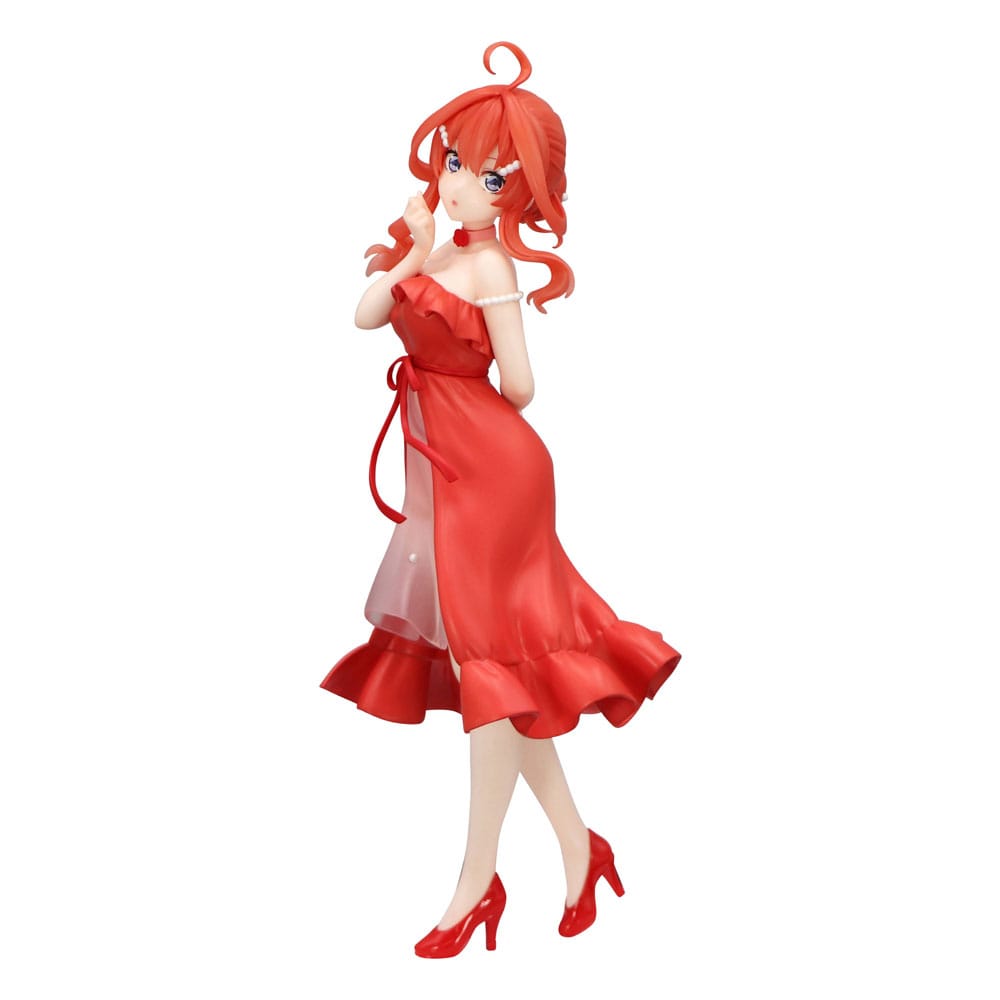 De vigtigste kvintuplets specials trio-try-it pvc statue ituki nakano pastel kjole ver. 22 cm