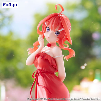 De vigtigste kvintuplets specials trio-try-it pvc statue ituki nakano pastel kjole ver. 22 cm