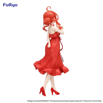 De vigtigste kvintuplets specials trio-try-it pvc statue ituki nakano pastel kjole ver. 22 cm