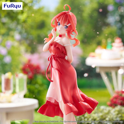 De vigtigste kvintuplets specials trio-try-it pvc statue ituki nakano pastel kjole ver. 22 cm
