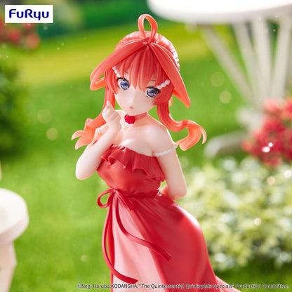 De vigtigste kvintuplets specials trio-try-it pvc statue ituki nakano pastel kjole ver. 22 cm