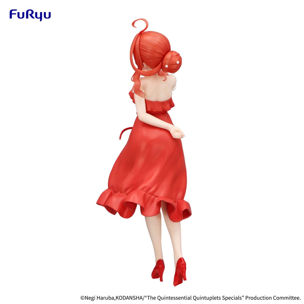 De vigtigste kvintuplets specials trio-try-it pvc statue ituki nakano pastel kjole ver. 22 cm