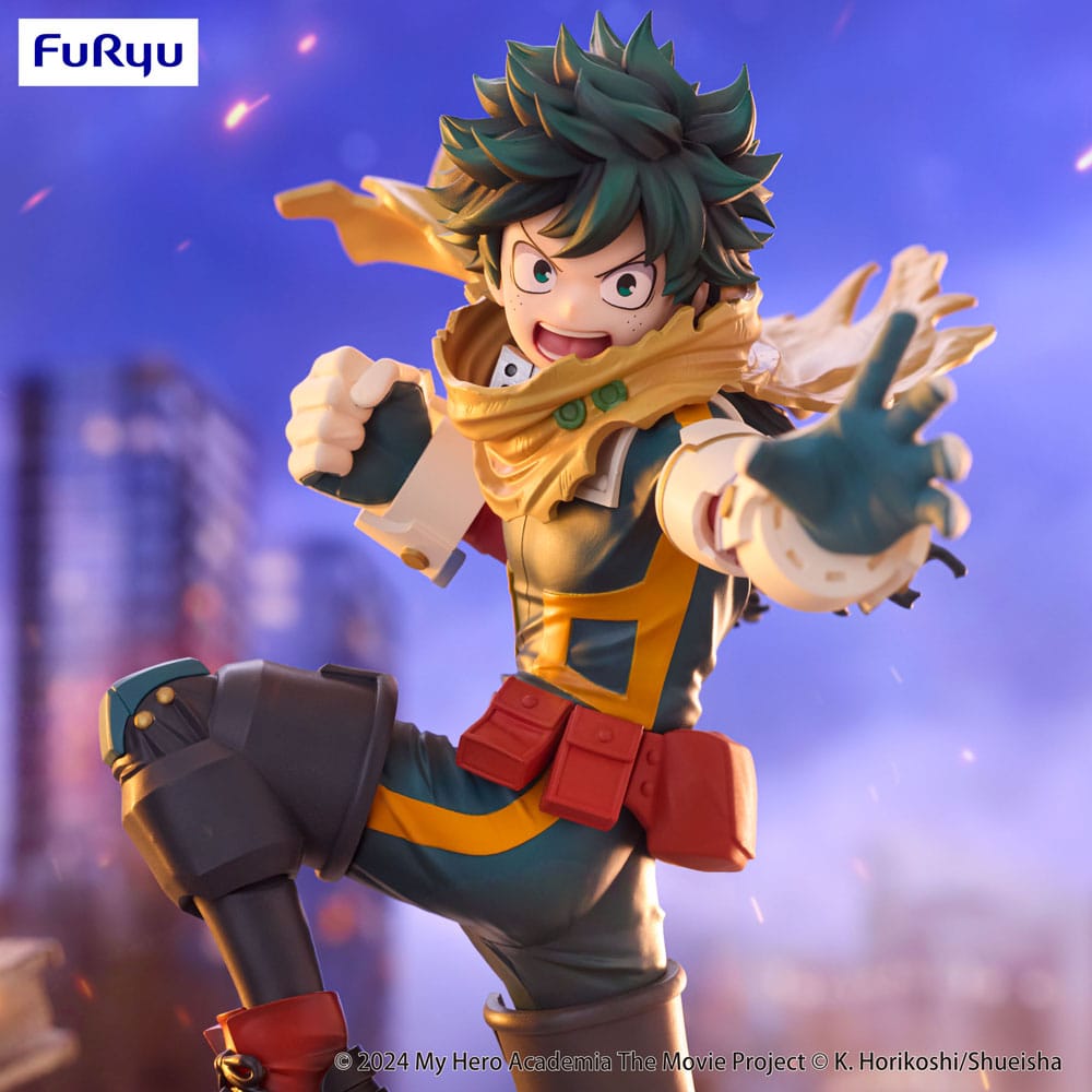 My Hero Academia: Du er neste trio-try-it PVC-statue Izuku Midoriya 21 cm