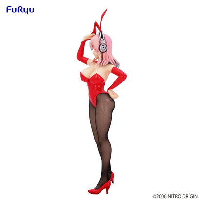 Super Sonico BiCute Bunnies PVC Statue Super Sonico Red Ver. 28 cm