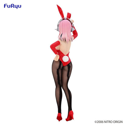 Super Sonico BiCute Bunnies PVC Statue Super Sonico Red Ver. 28 cm