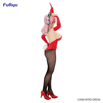 Super Sonico BiCute Bunnies PVC Statue Super Sonico Red Ver. 28 cm