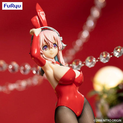 Super Sonico BiCute Bunnies PVC Statue Super Sonico Red Ver. 28 cm