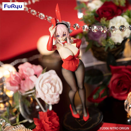 Super Sonico BiCute Bunnies PVC Statue Super Sonico Red Ver. 28 cm