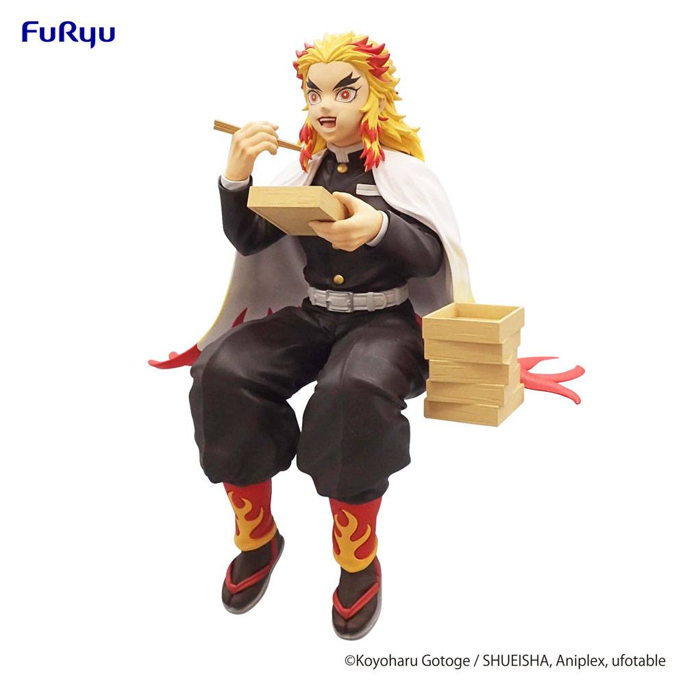 Dämonentöter: Kimetsu no Yaiba Nudelstopper PVC-Statue Rengoku Kyojuro 14 cm
