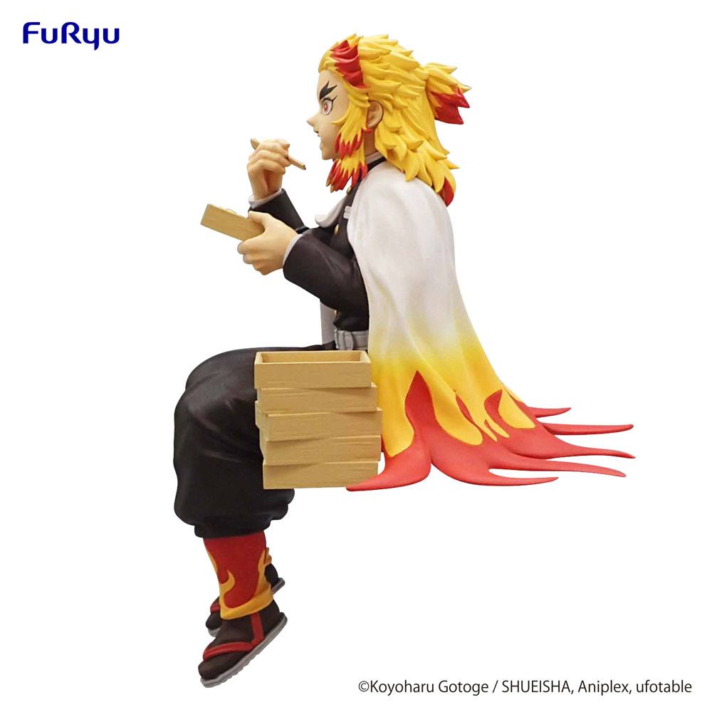 Dämonentöter: Kimetsu no Yaiba Nudelstopper PVC-Statue Rengoku Kyojuro 14 cm