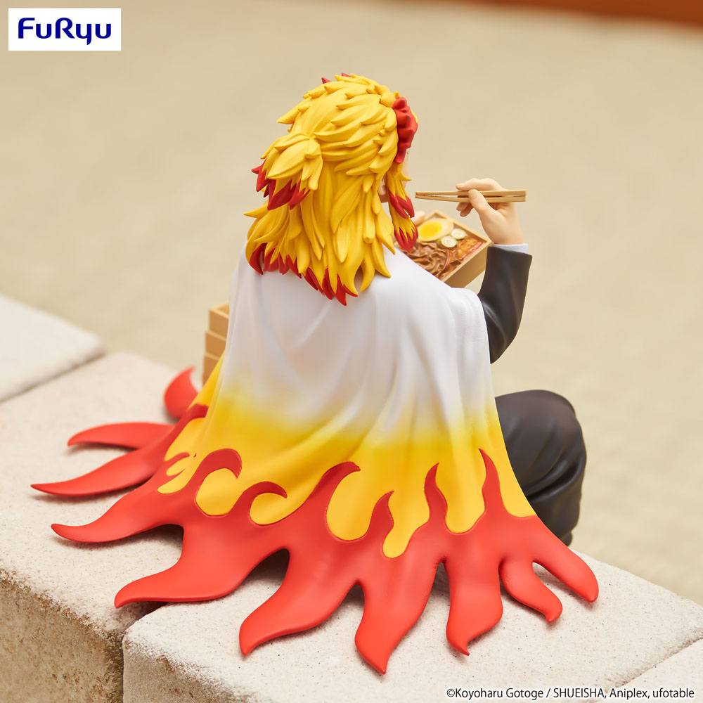 Dämonentöter: Kimetsu no Yaiba Nudelstopper PVC-Statue Rengoku Kyojuro 14 cm