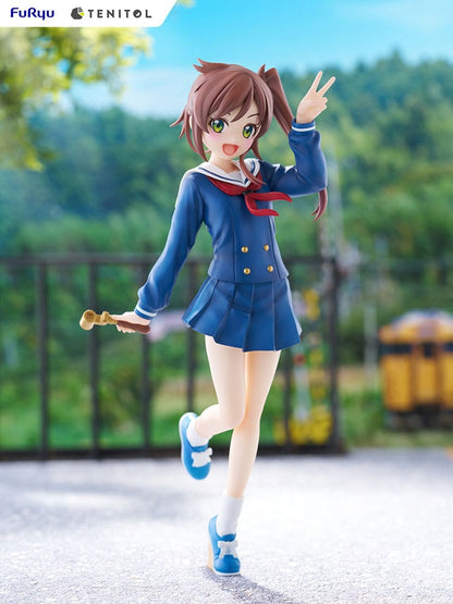 Entrena hasta el final del mundo, la estatua de PVC de tenitol Shizuru Chikura 21 cm