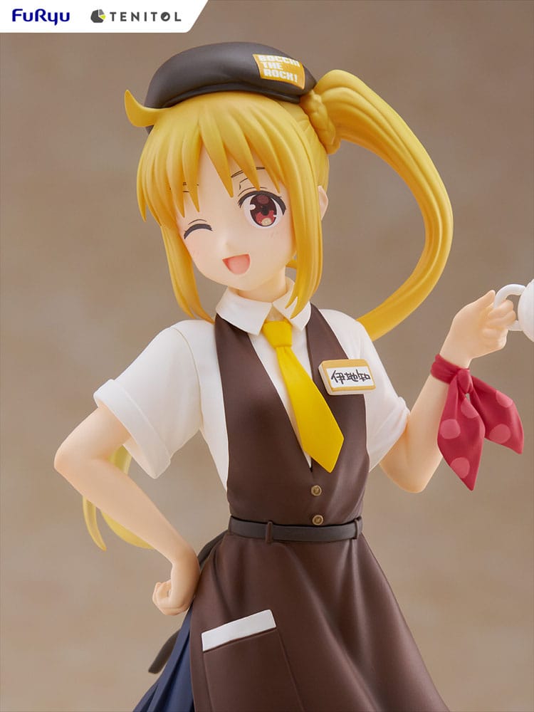 Bocchi le rocher! Tenitol PVC Statue Nijika Ijichi Café Style ver. 20 cm