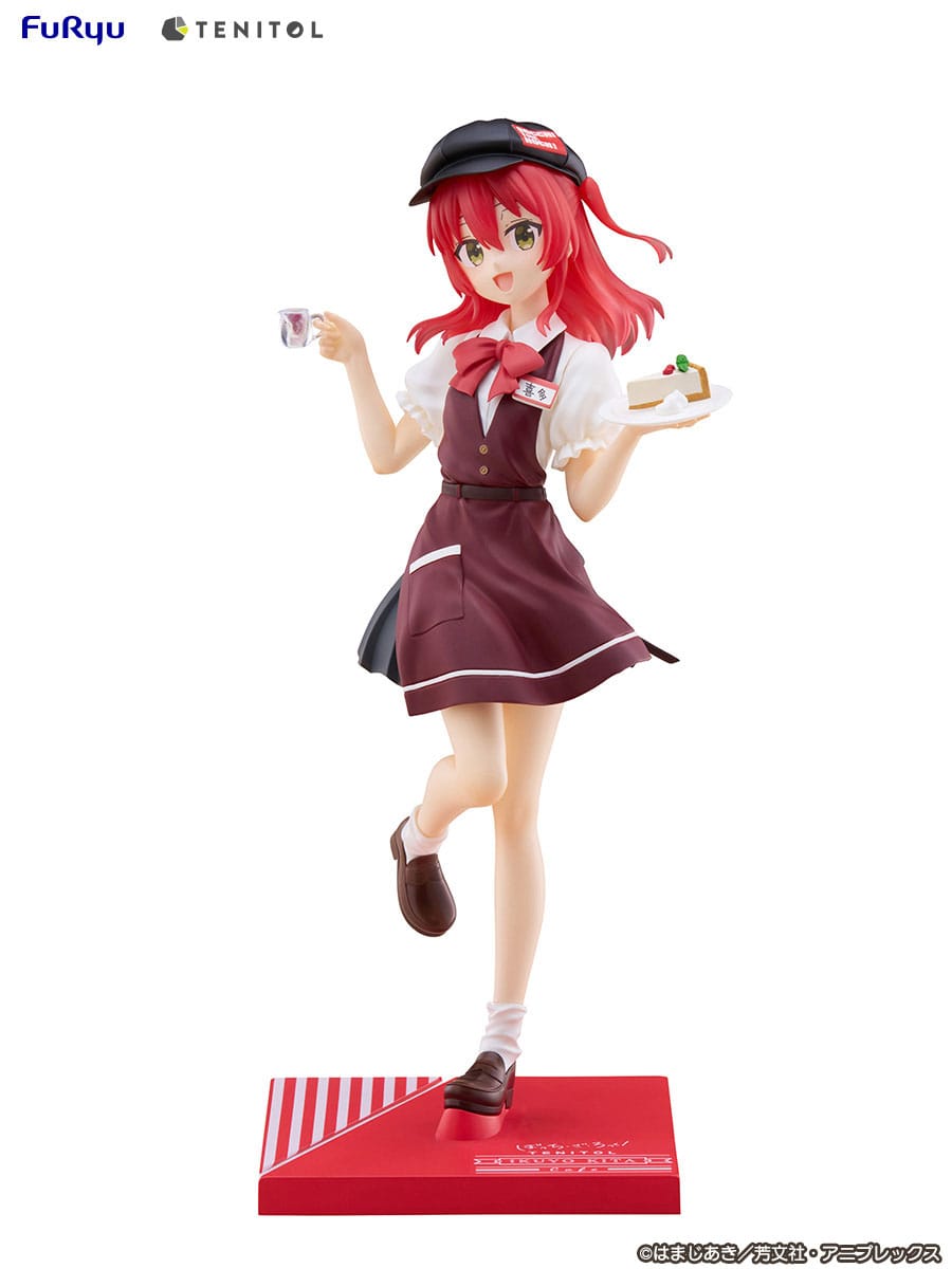 Bocchi stijena! TENITOL PVC STATUP IKUYO KITA CAFE STYLE VER. 20 cm