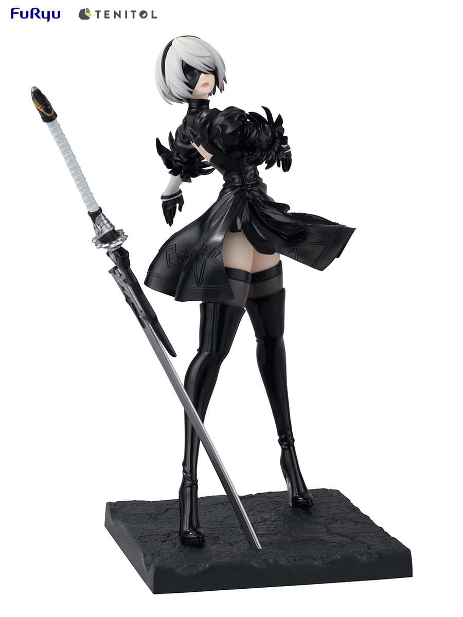 Nier: estatua PVC de tenitol de autómata 2B Ver1.1a 22 cm