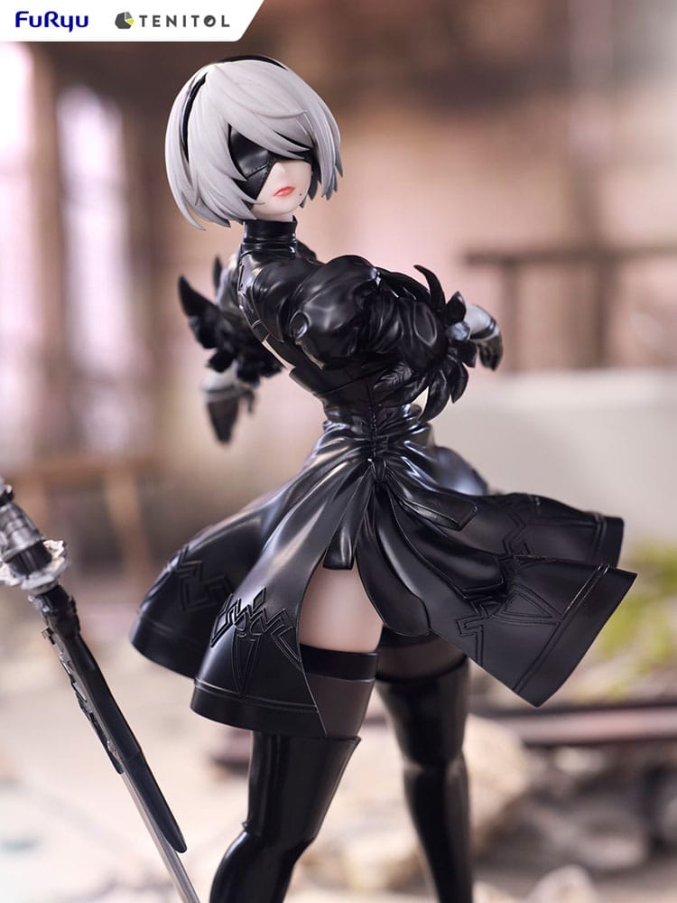 Nier: estatua PVC de tenitol de autómata 2B Ver1.1a 22 cm