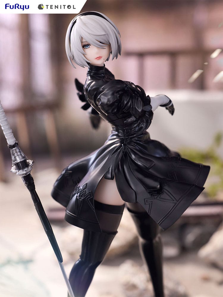 Nier: estatua PVC de tenitol de autómata 2B Ver1.1a 22 cm