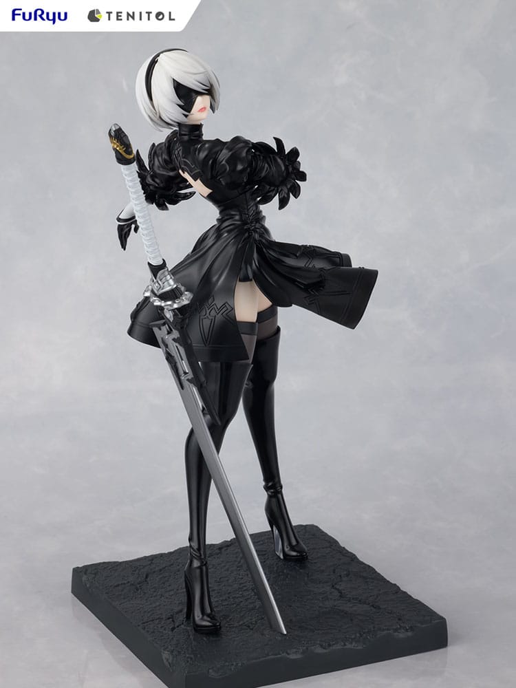 Nier: estatua PVC de tenitol de autómata 2B Ver1.1a 22 cm