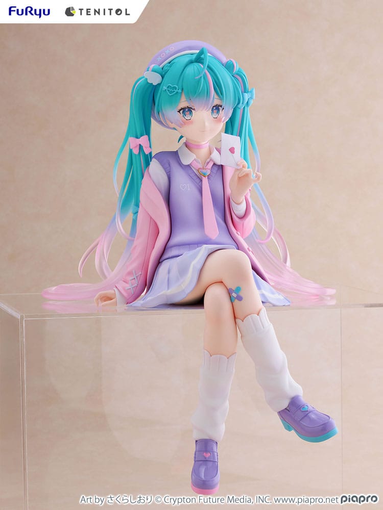 Hatsune miku tenitol rezanci čep Pvc Statup Love Blazer 32 cm