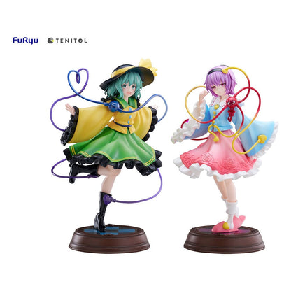 Touhou Projesi Tenitol PVC Heykeli Koishi Komeiji & Satori Komeiji 22 cm