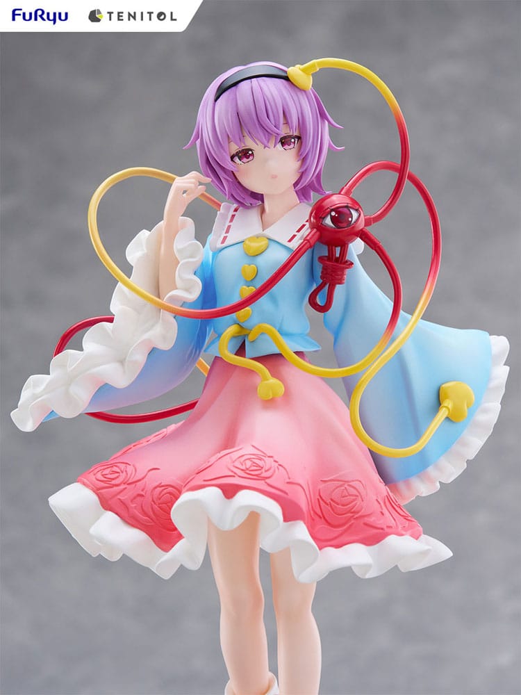 Touhou Projesi Tenitol PVC Heykeli Koishi Komeiji & Satori Komeiji 22 cm