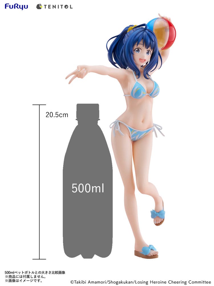 Makeine: ¡Demasiadas heroínas perdedoras! Tenitol Estatua Alta PVC Anna Yanami 31 cm