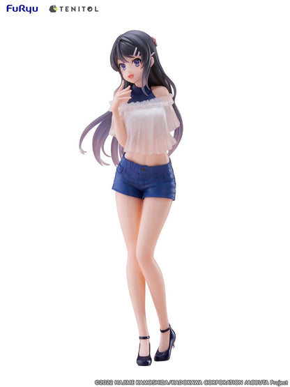 Rascal drømmer ikke om Bunny Girl Senpai Tenitol PVC Statue Mai Sakurajima 31 cm