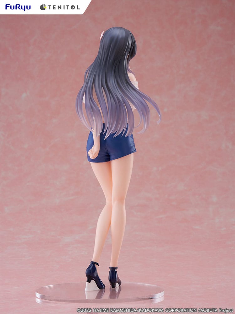 Rascal drømmer ikke om Bunny Girl Senpai Tenitol PVC Statue Mai Sakurajima 31 cm