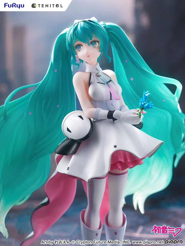 Estatua de PVC Hatsune Miku Tenitol YHatsune Miku Galaxy Live Ver. 21cm