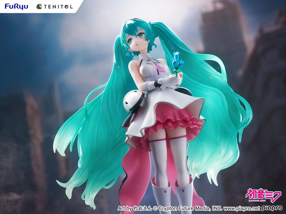 Estatua de PVC Hatsune Miku Tenitol YHatsune Miku Galaxy Live Ver. 21cm