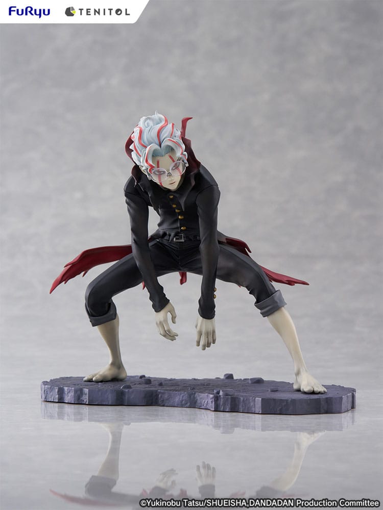 Dandadan Tenitol PVC -statue Okarun transformerede 14 cm
