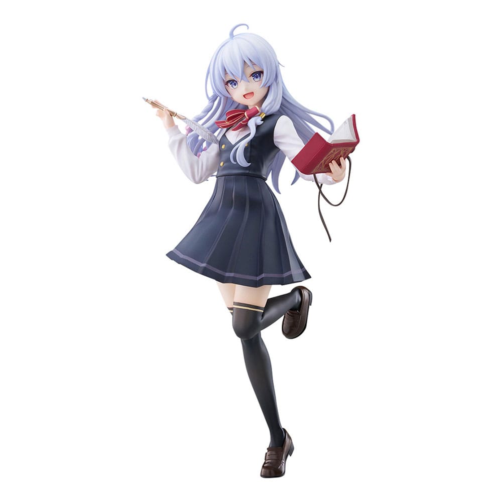 Wandering Witch: The Journey of Elaina Tenitol Høj PVC-statue Elaina skoleuniform Ver. 29 cm