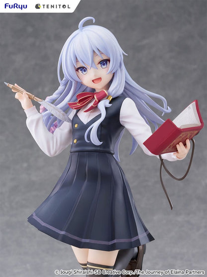 Wandering Witch: The Journey of Elaina Tenitol Høj PVC-statue Elaina skoleuniform Ver. 29 cm