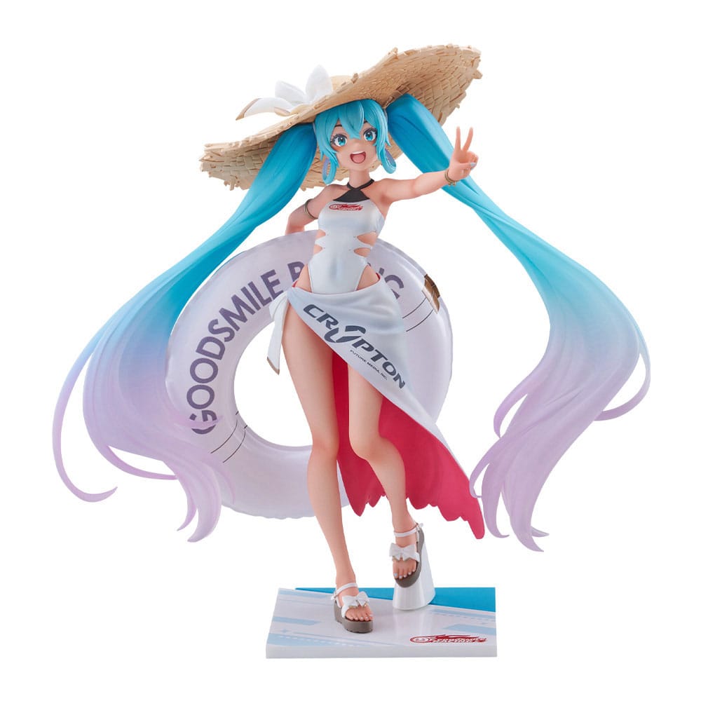 Estatua de PVC Hatsune Miku GT Project 1/7 Racing Miku 2024: Tropical Ver. 21cm