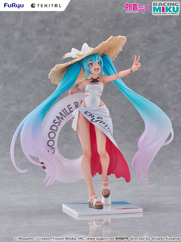 Estatua de PVC Hatsune Miku GT Project 1/7 Racing Miku 2024: Tropical Ver. 21cm
