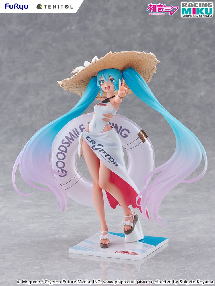 Estatua de PVC Hatsune Miku GT Project 1/7 Racing Miku 2024: Tropical Ver. 21cm